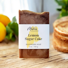 Load image into Gallery viewer, Lemon Sugar Cake Soap