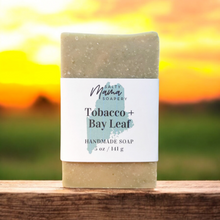 Load image into Gallery viewer, Tobacco + Bayleaf Soap