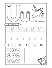Load image into Gallery viewer, Alphabet Tracing A through Z