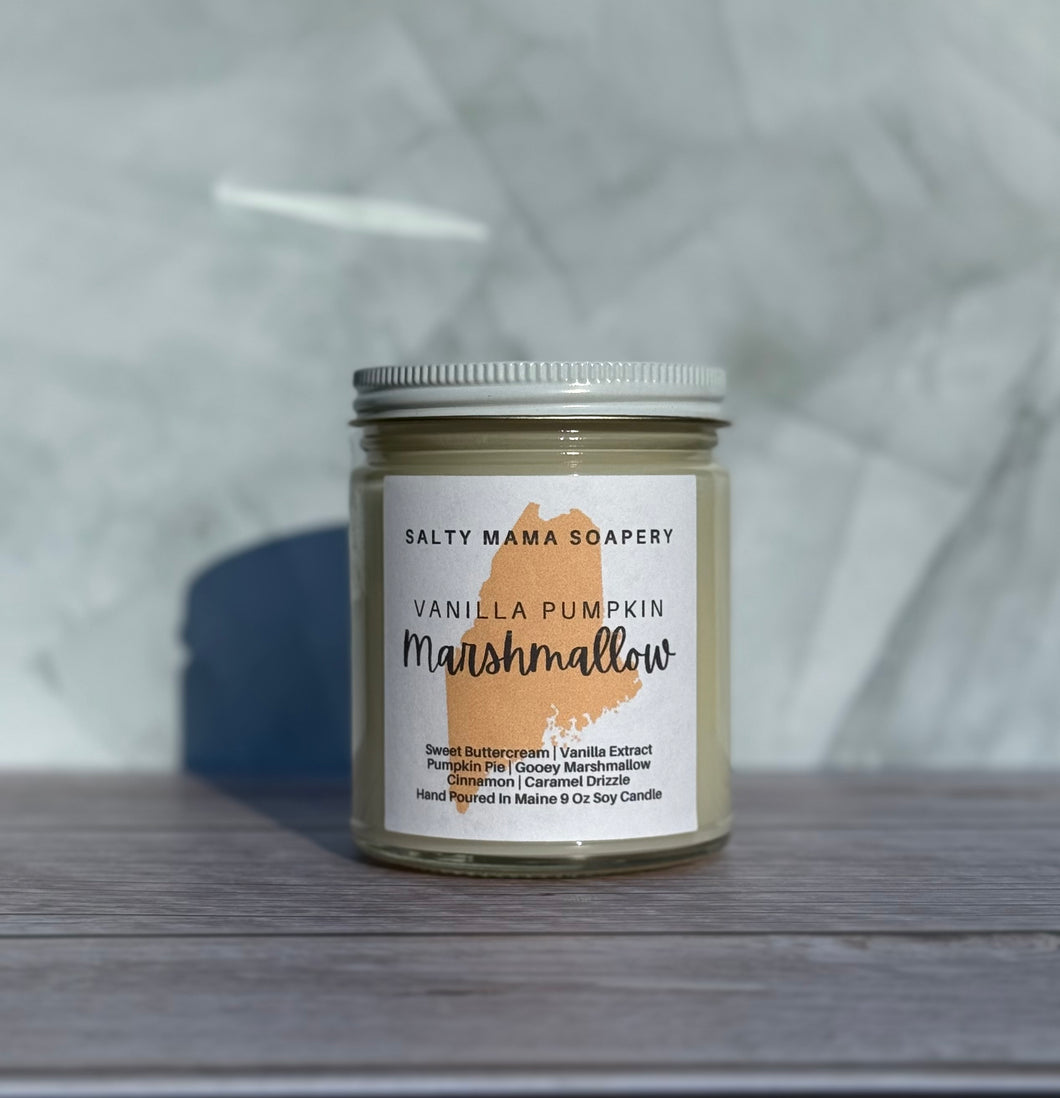Vanilla Pumpkin Marshmallow Candle