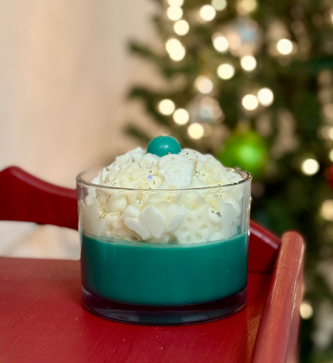 Christmas Cabin Candle