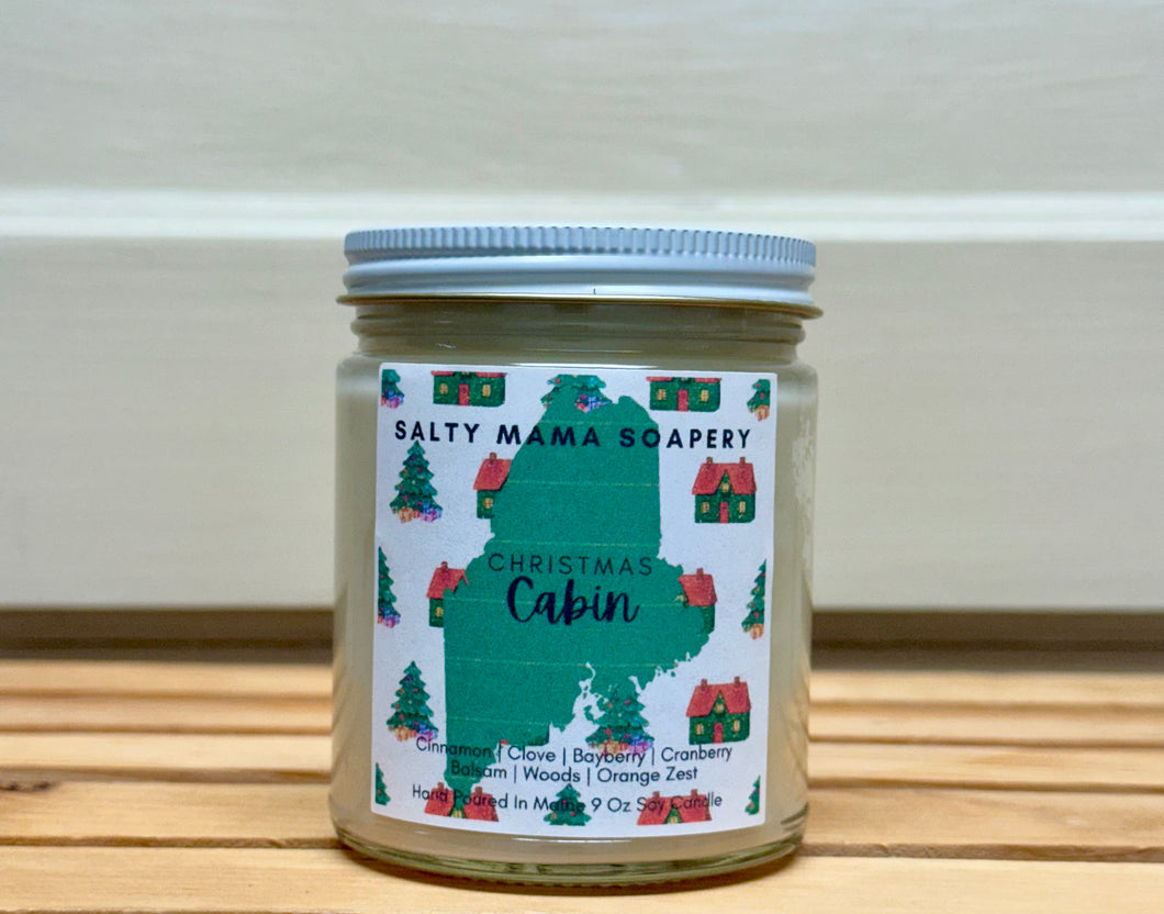 Christmas Cabin Candle