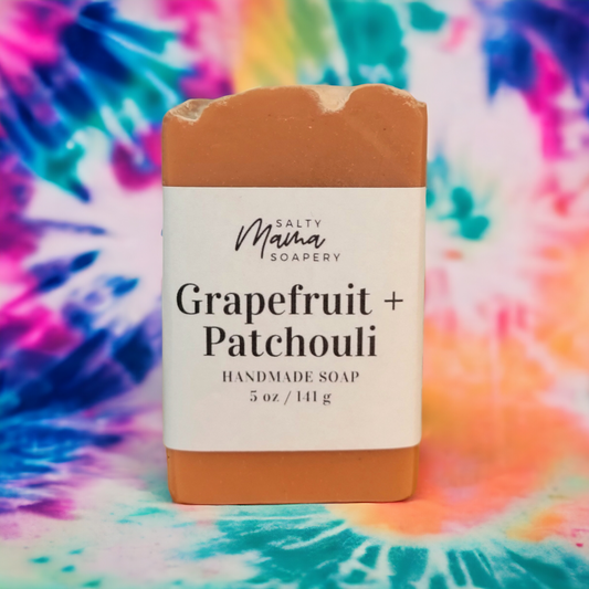 Grapefruit + Patchouli Soap