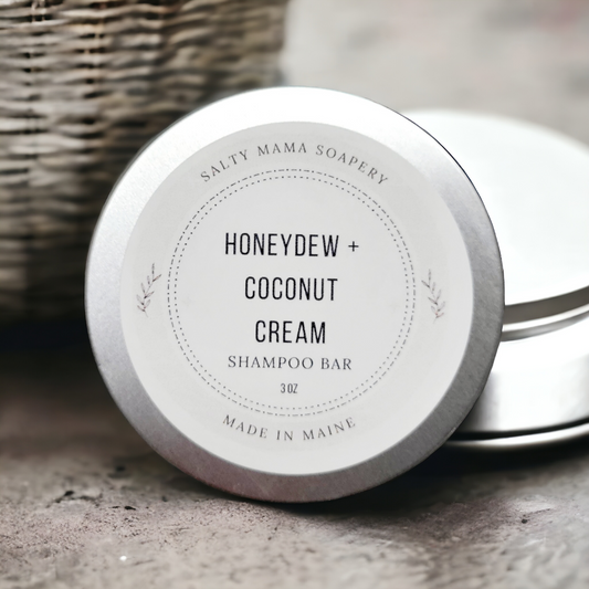 Honeydew + Coconut Cream Shampoo Bar