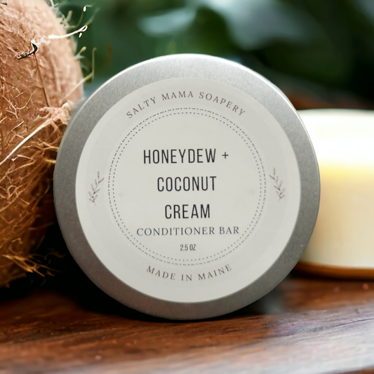 Honeydew + Coconut Cream Conditioner Bar