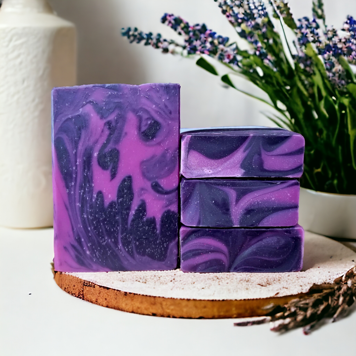 Lavender + Charcoal Soap