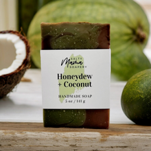 Load image into Gallery viewer, Honeydew + Coconut Soap
