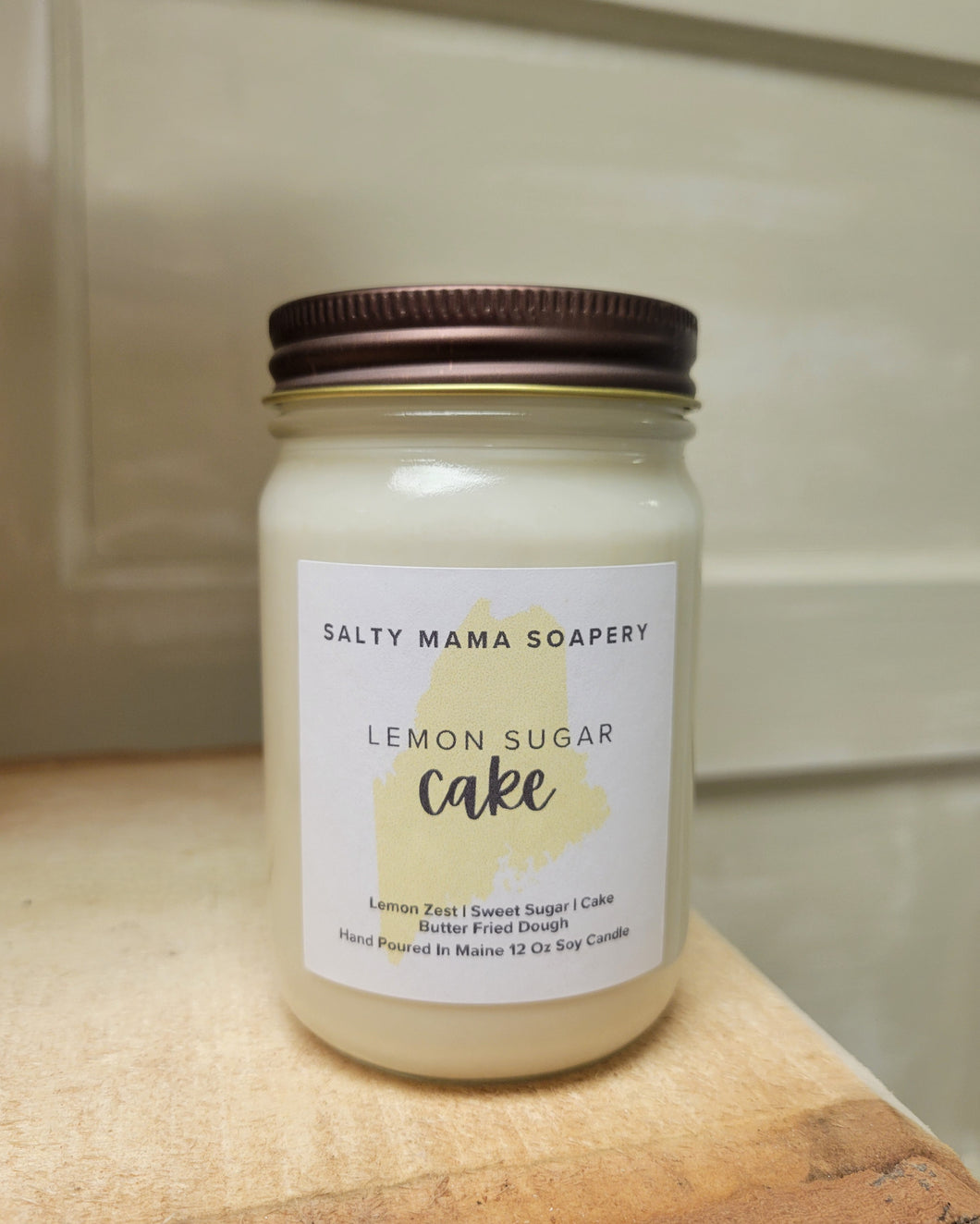 Lemon Sugar Cake Candle